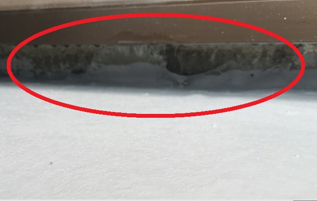 防水　塗り忘れ